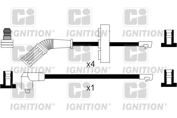 QUINTON HAZELL Комплект проводов зажигания XC532